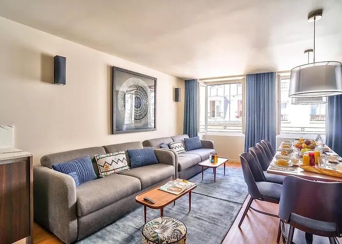 130 - Urban Brand New 110m2 Flat in Montorgueil